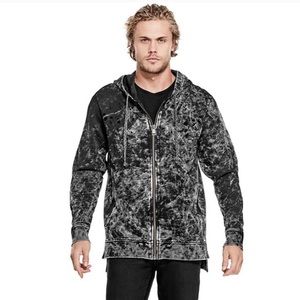Guess Burnout Finch Distressed Men’s Hoodie